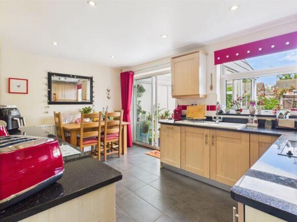 Kitchen dining family room