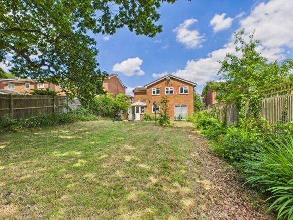 Rear elevation & garden