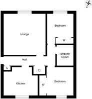 FLOOR PLAN - 4 ROMANGATE, DUNNING, PERTH, PERTHSHI