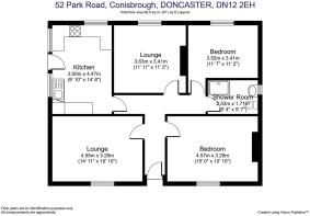 52 Park Road Conisbrough DONCASTER DN12 2EH Floor 