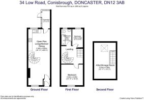 34 Low Road Conisbrough DONCASTER DN12 3AB Floor P