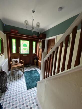 Entrance hallway: