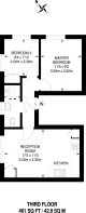 Floorplan area for info only, not for Â£/sq. ft valuation