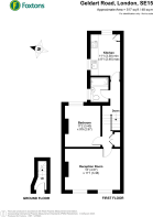 Floorplan area for info only, not for Â£/sq. ft valuation