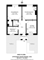 Floorplan area for info only, not for £/sq. ft valuation