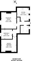 Floorplan area for info only, not for £/sq. ft valuation