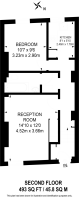 Floorplan area for info only, not for £/sq. ft valuation