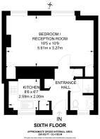 Floorplan area for info only, not for Â£/sq. ft valuation