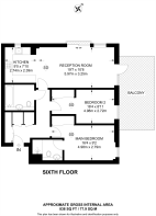 Floorplan area for info only, not for £/sq. ft valuation