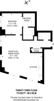 Floorplan area for info only, not for Â£/sq. ft valuation