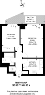 Floorplan area for info only, not for Â£/sq. ft valuation