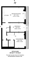 Floorplan area for info only, not for Â£/sq. ft valuation