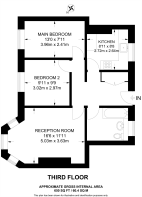 Floorplan area for info only, not for Â£/sq. ft valuation
