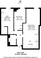 Floorplan area for info only, not for £/sq. ft valuation