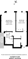 Floorplan area for info only, not for Â£/sq. ft valuation