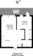 Floorplan area for info only, not for £/sq. ft valuation