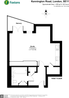 Floorplan area for info only, not for Â£/sq. ft valuation