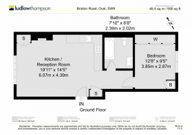 Floorplan area for info only, not for Â£/sq. ft valuation