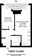 Floorplan area for info only, not for Â£/sq. ft valuation