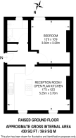 Floorplan area for info only, not for Â£/sq. ft valuation