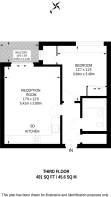 Floorplan area for info only, not for £/sq. ft valuation