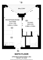 Floorplan area for info only, not for £/sq. ft valuation