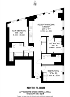 Floorplan area for info only, not for £/sq. ft valuation