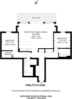 Floorplan area for info only, not for £/sq. ft valuation