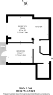 Floorplan area for info only, not for £/sq. ft valuation