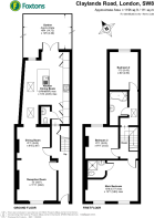 Floorplan area for info only, not for £/sq. ft valuation