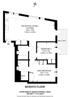 Floorplan area for info only, not for £/sq. ft valuation