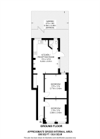 Floorplan area for info only, not for £/sq. ft valuation