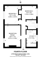 Floorplan area for info only, not for £/sq. ft valuation