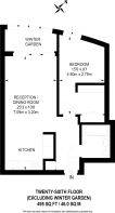 Floorplan area for info only, not for Â£/sq. ft valuation