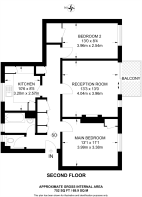 Floorplan area for info only, not for £/sq. ft valuation