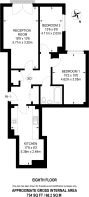 Floorplan area for info only, not for £/sq. ft valuation