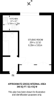Floorplan area for info only, not for Â£/sq. ft valuation