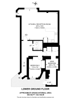 Floorplan area for info only, not for £/sq. ft valuation
