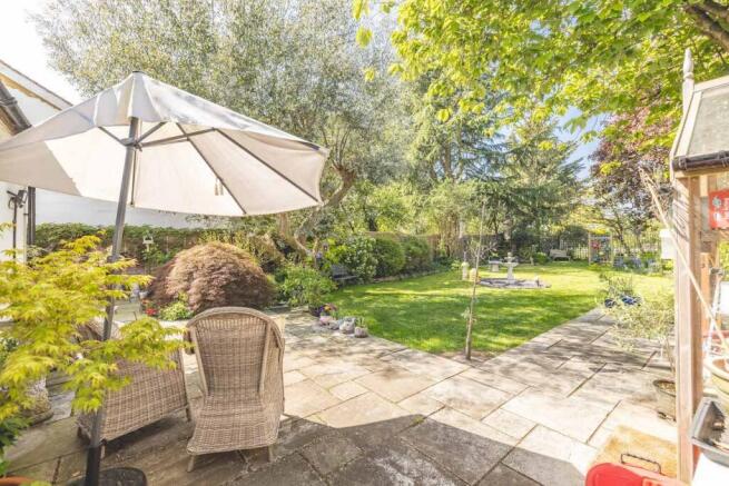 Rear garden
