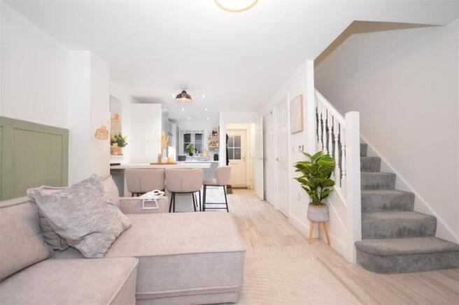 Kitchen/Living/Dining Area