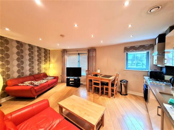 Open Plan Reception/Kitchen, Merryfield Court, Bat