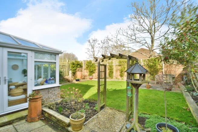 Rear garden