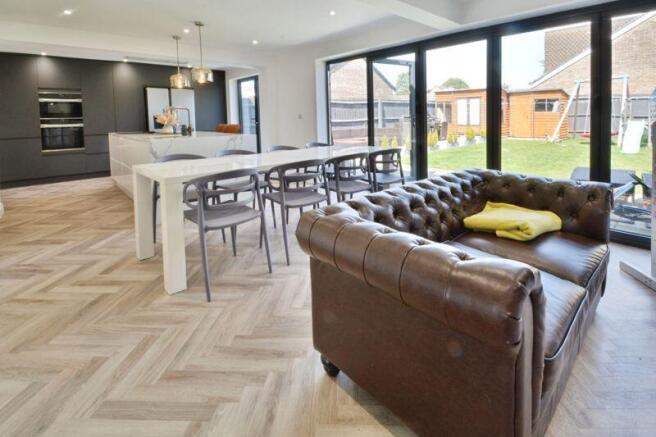 Family/dining/kitchen