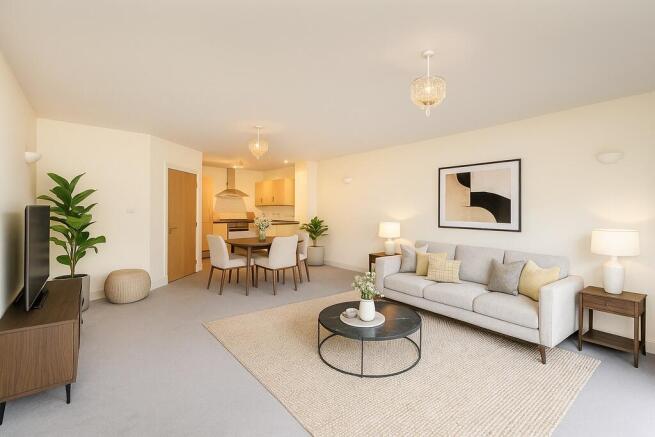 Sitting Room - Digitally Staged