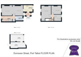 Floor Plan Collated Dunraven Street, Port Talbot F