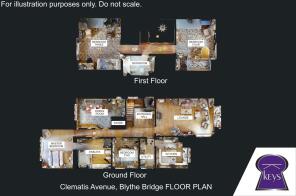 Floor Plan Collated Clematis Avenue, Blythe Bridge