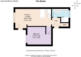 The Studio Floorplan