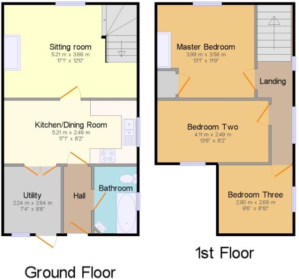 3 bedroom semidetached house for sale in The Street, Dilham, North