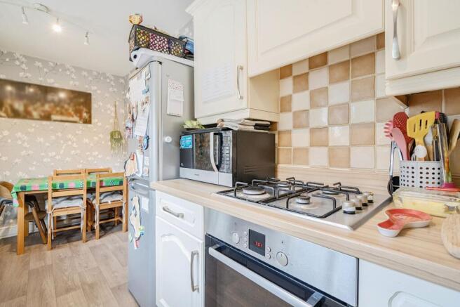 Open plan kitchen/dining room