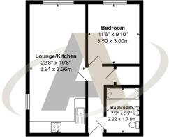1, Hooper House, 3-5, Ashford Crescent, Ashford, T